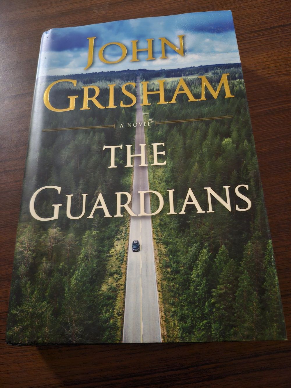 Chronicle Books John Grisham The Guardians Hardcover Book Green Blue